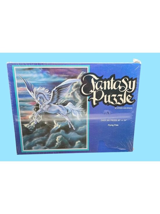 Otters And Others Other - Fantasy Jigsaw Puzzle Over 500 Pieces Pegasus Winged Horse New Sealed Gift Art B